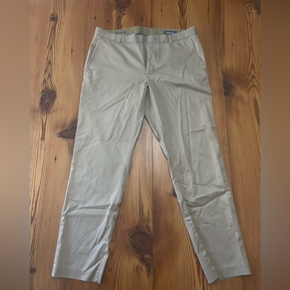BONOBOS Weekday Warrior Stretch Dress Pants - Khaki - Athletic Fit - 34 x 30